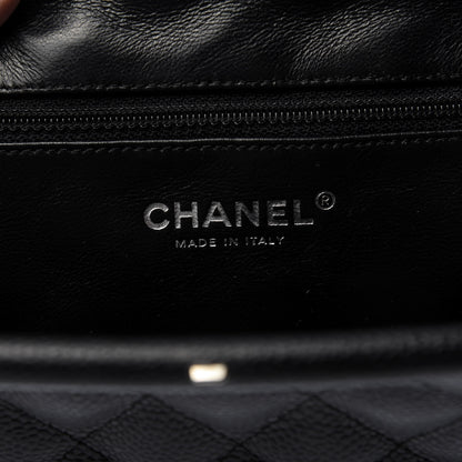 Chanel Caviar Quilted Timeless Clutch Black 8 of 11