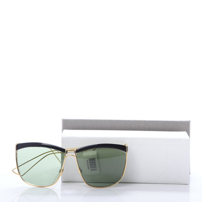Christian Dior Metal So Electric Sunglasses Gold Black 7 of 7