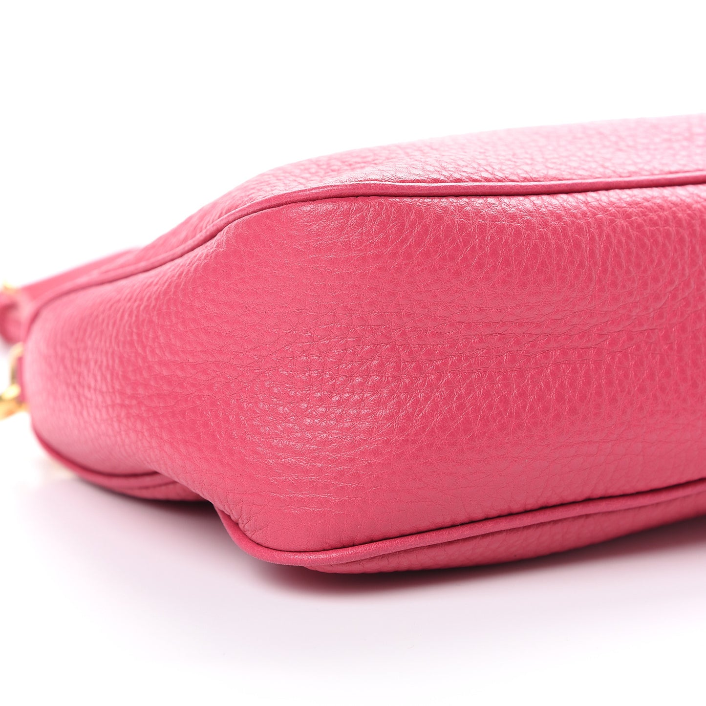Vitello Daino Pochette Bag Peonia