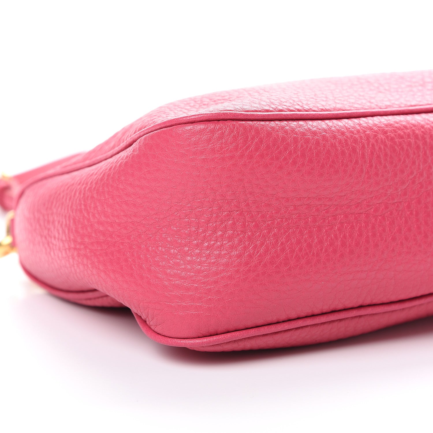 Prada Vitello Daino Pochette Bag Peonia 8 of 10