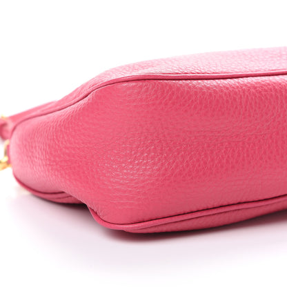 Prada Vitello Daino Pochette Bag Peonia 8 of 10