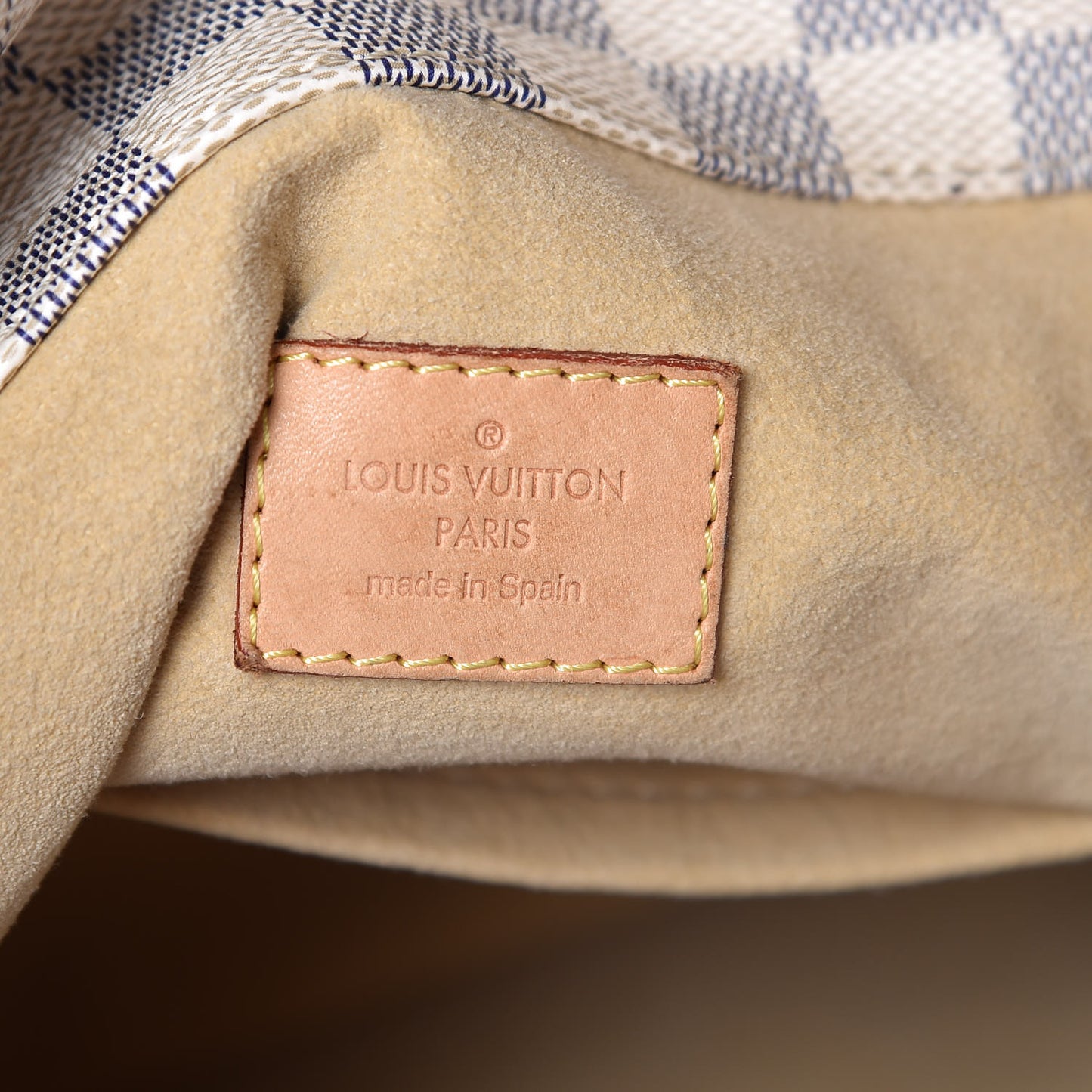 Damier Azur Artsy MM