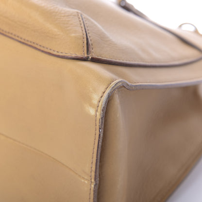 Gucci Calfskin Bamboo Handle Tote Tan 15 of 17