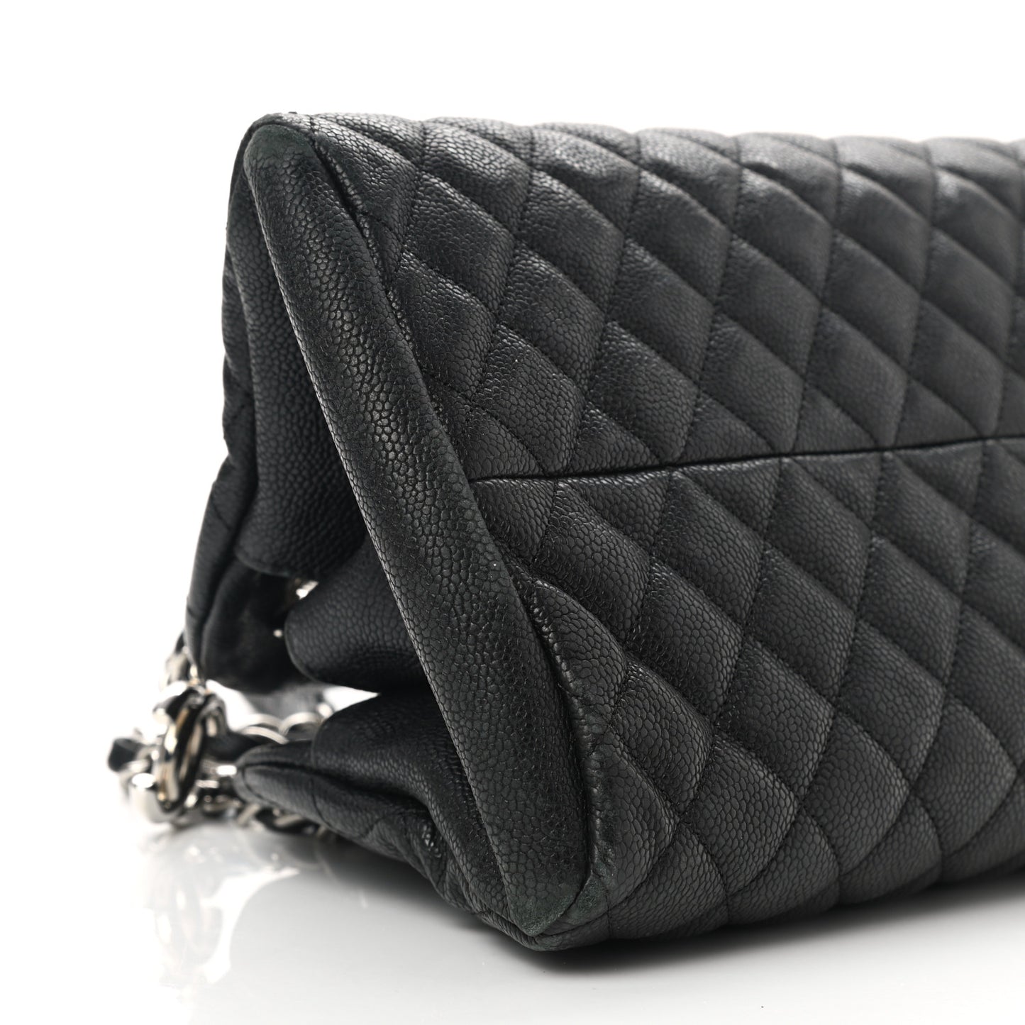 Caviar Quilted Medium Just Mademoiselle Black