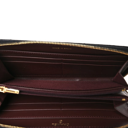 Chanel Caviar Quilted Large Gusset Zip Around Wallet Black 5 of 9