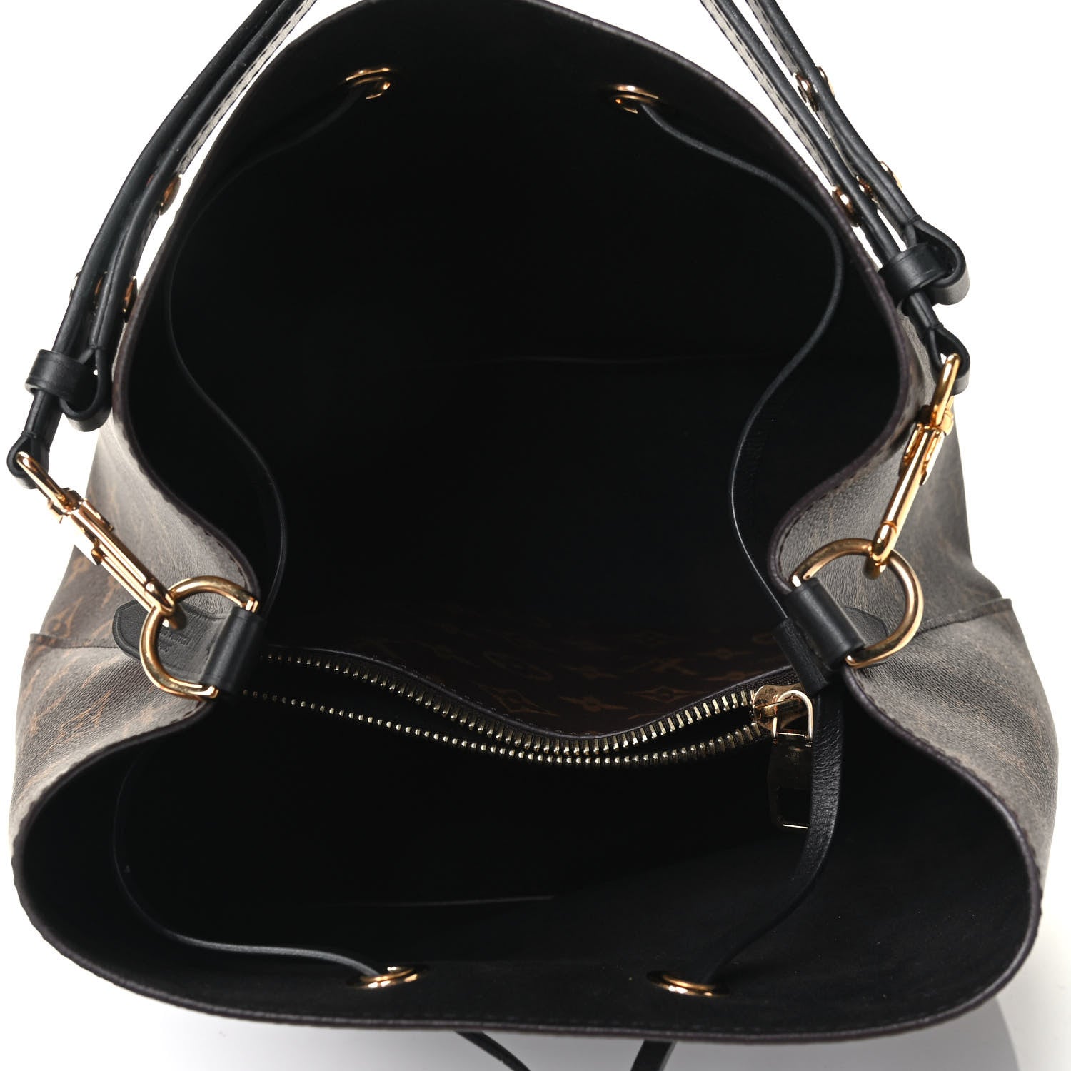 Louis Vuitton Monogram Neonoe MM Black 4 of 4