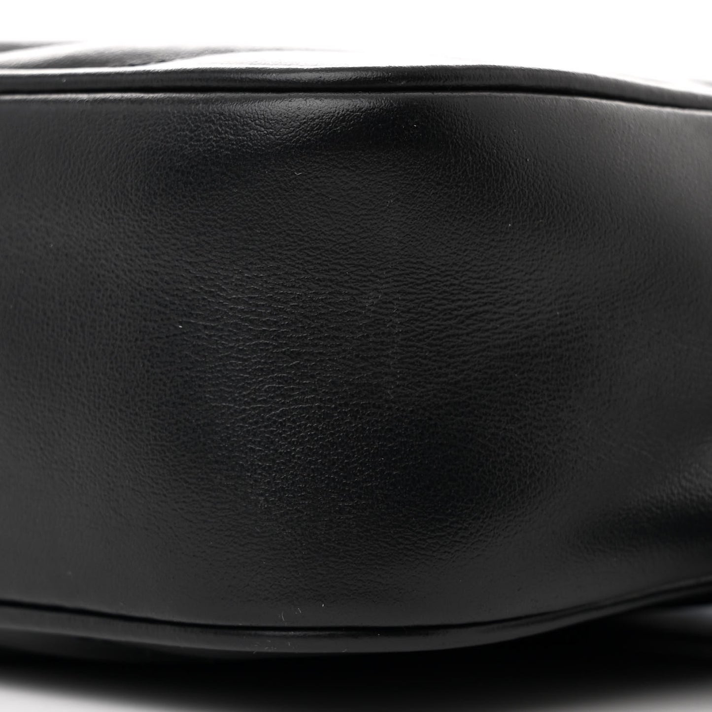 Calfskin Matelasse Monogram Monochrome Lou Camera Bag Black