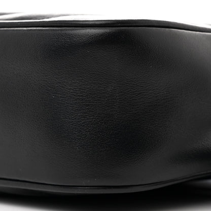 Saint Laurent Calfskin Matelasse Monogram Monochrome Lou Camera Bag Black 10 of 10