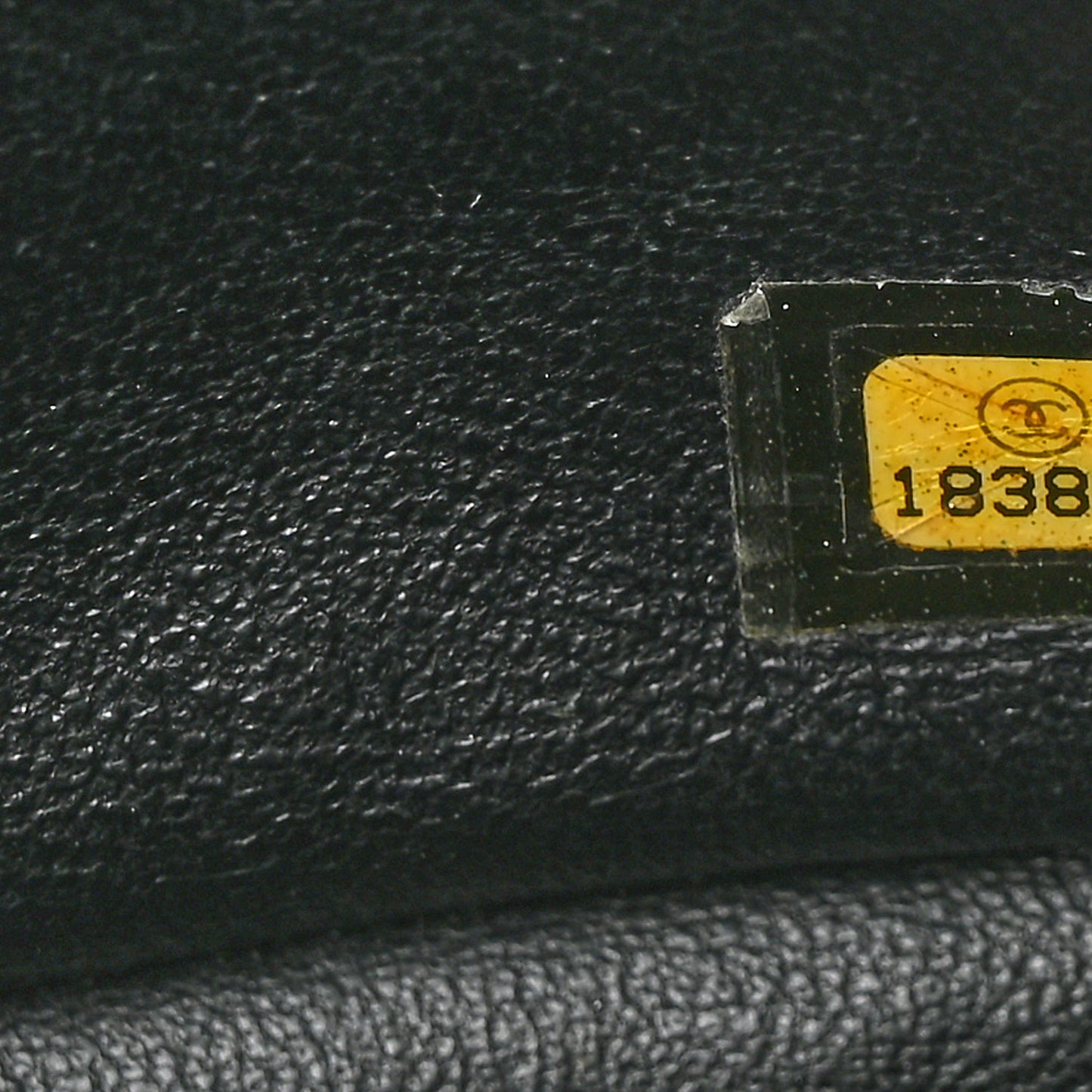 Lambskin Patent Quilted Twist Mini Flap Black