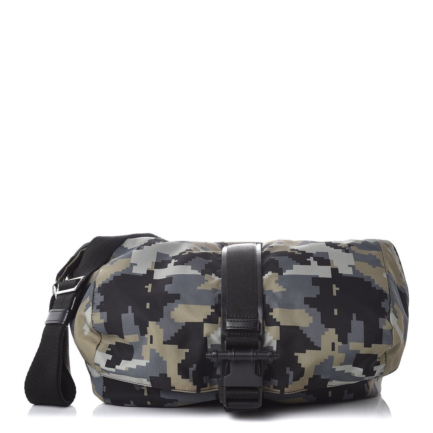 Nylon Camo Print Messenger Multicolor