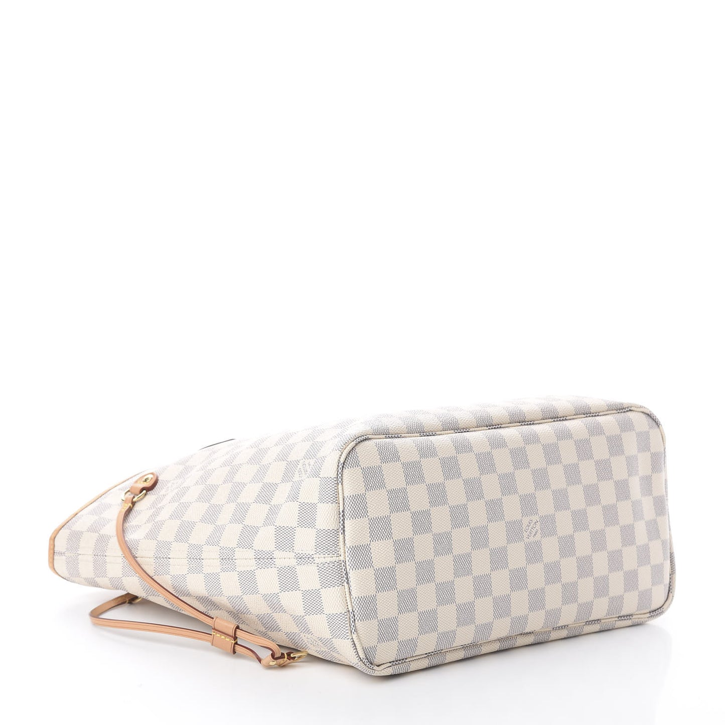 Damier Azur Neo Neverfull MM Rose Ballerine