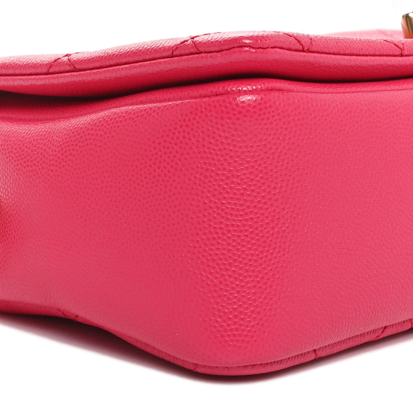 Caviar Quilted Small Fashion Therapy Flap Bag Dark Pink