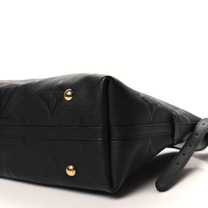 Louis Vuitton Empreinte Monogram Giant CarryAll MM Black 10 of 10