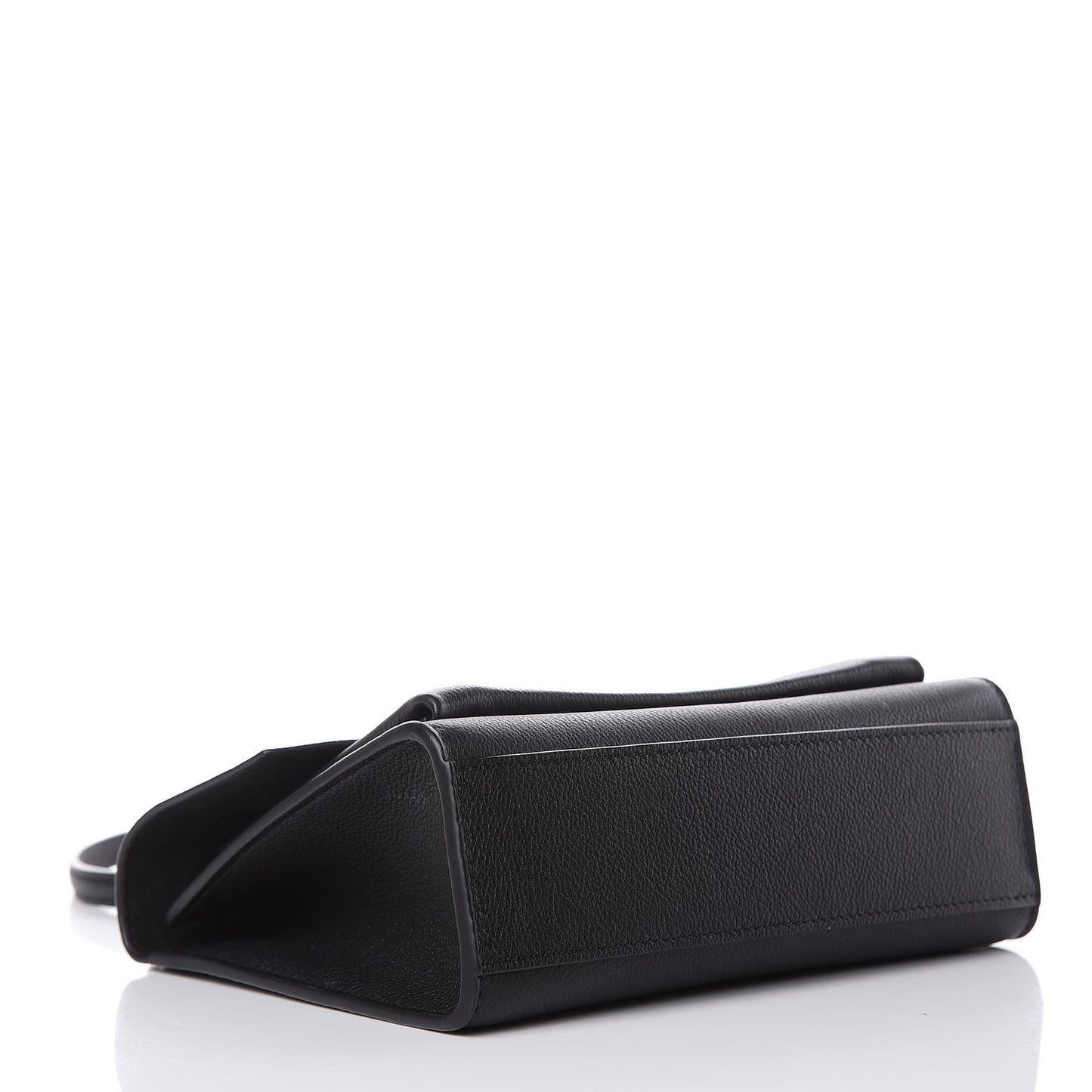 Soft Calfskin My Lockme Chain Bag BB Black