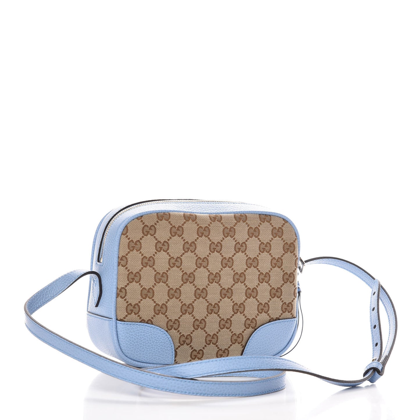Monogram Mini Bree Messenger Bag Beige Mineral Blue
