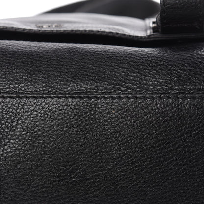 Burberry Grainy Calfskin Messenger Bag Black 18 of 21