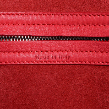 Celine Supple Calfskin Large Phantom Luggage Coquelicot 6 of 9