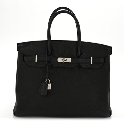 Hermes Fjord Birkin 35 Black 1 of 13