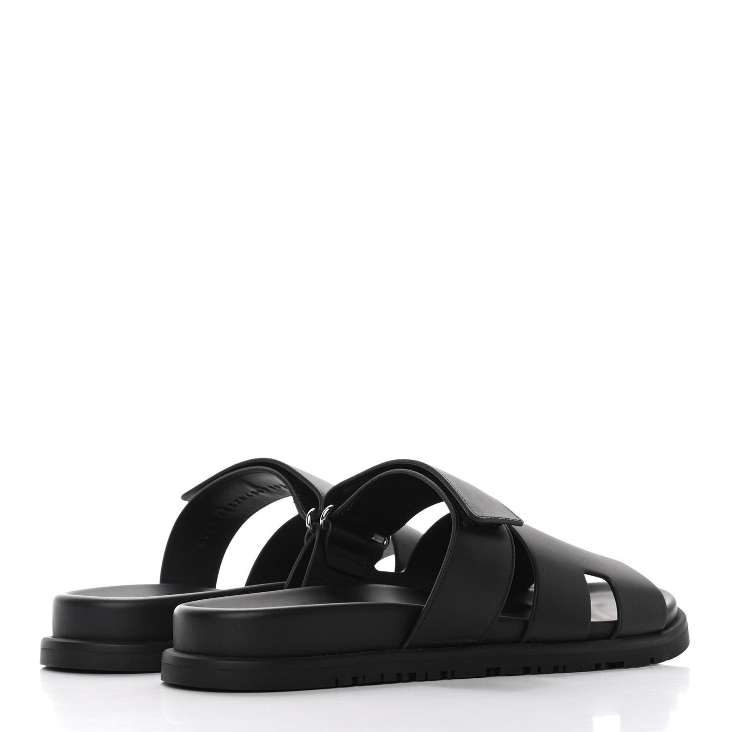 Calfskin Womens Chypre Sandals 40 Black