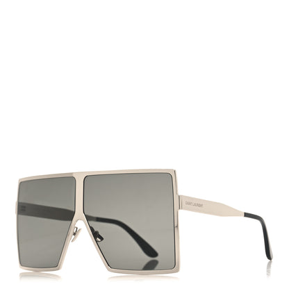 Saint Laurent Betty SL182 Sunglasses Silver 1 of 8