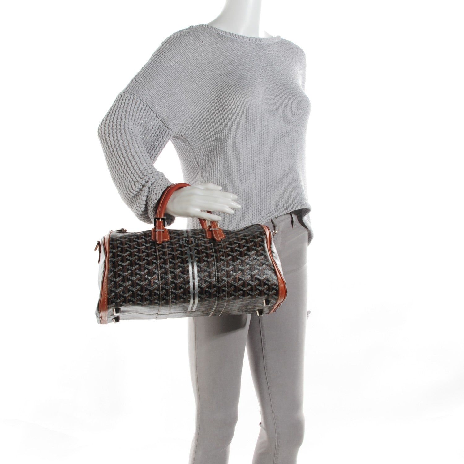 Goyard Goyardine Croisiere 35 Black Gold 2 of 7