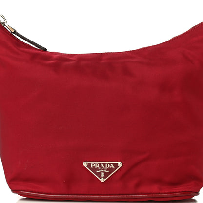 Prada Tessuto Nylon Small Shoulder Bag Red 6 of 16
