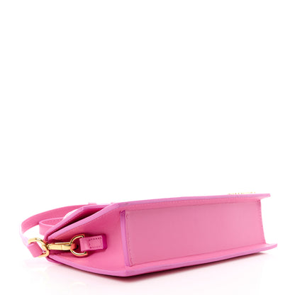 Jacquemus Smooth Calfskin Le Chiquito Long Pink 4 of 10