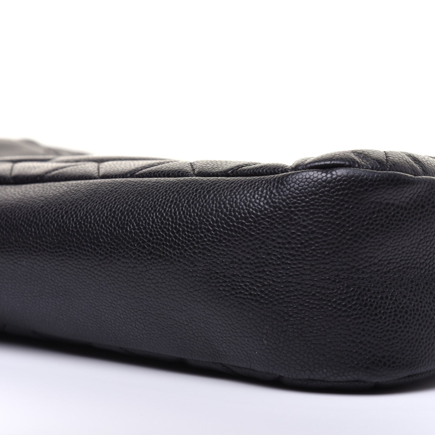 Chanel Caviar Quilted CC Timeless Soft Tote Black 7 of 19