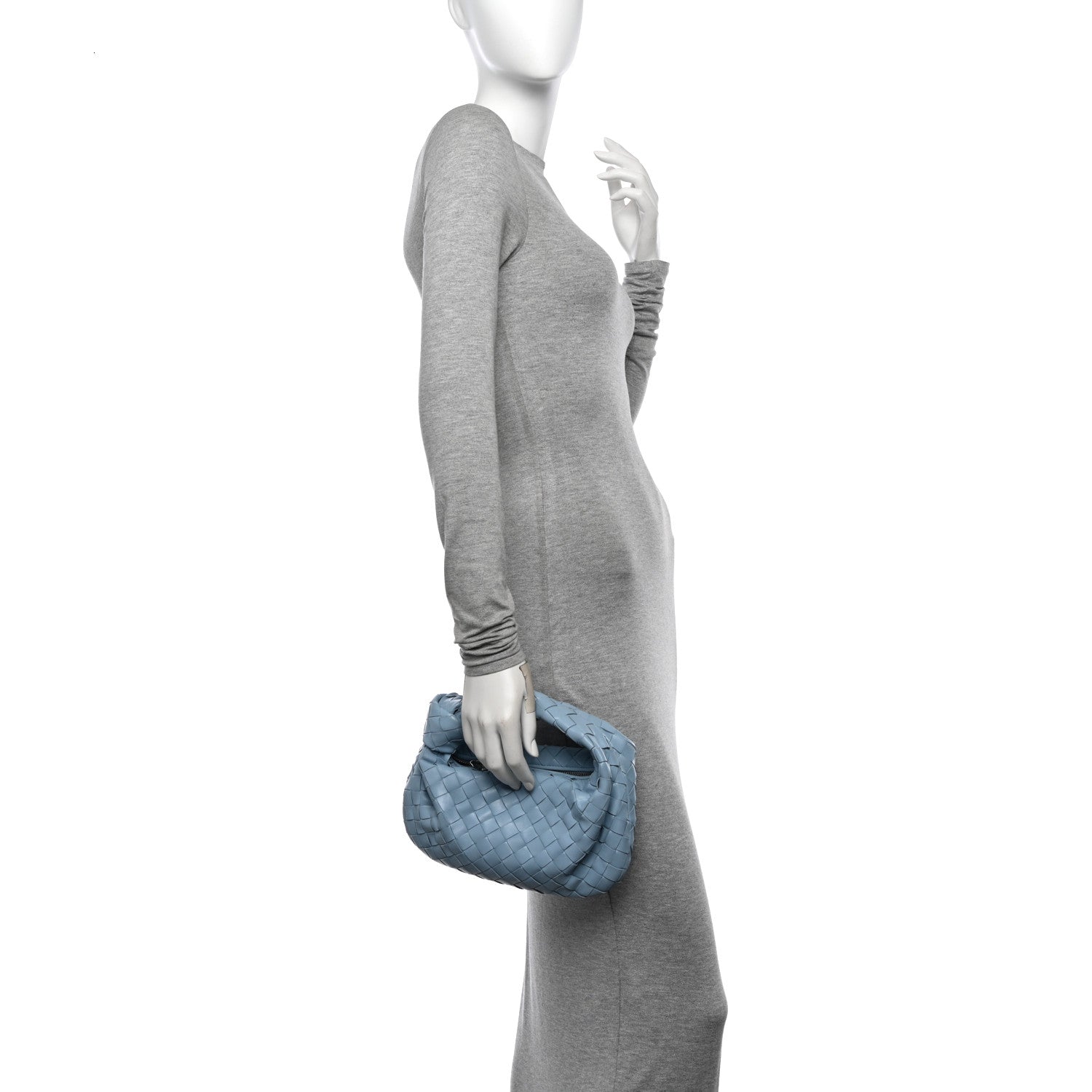Bottega Veneta Nappa Intrecciato Mini Jodie Ice 2 of 10