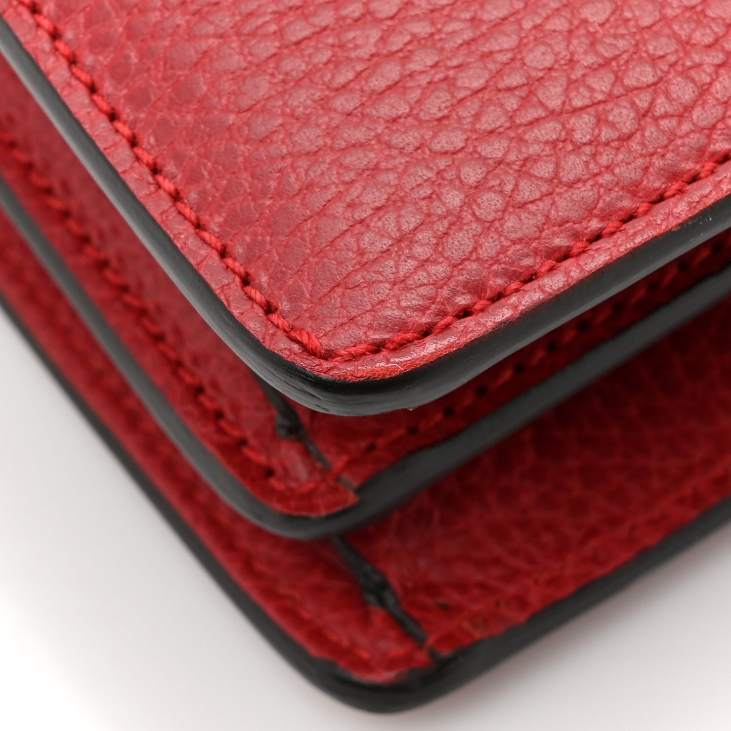 Dollar Calfskin Swarovski Crystal Small Dionysus Shoulder Bag Hibiscus Red