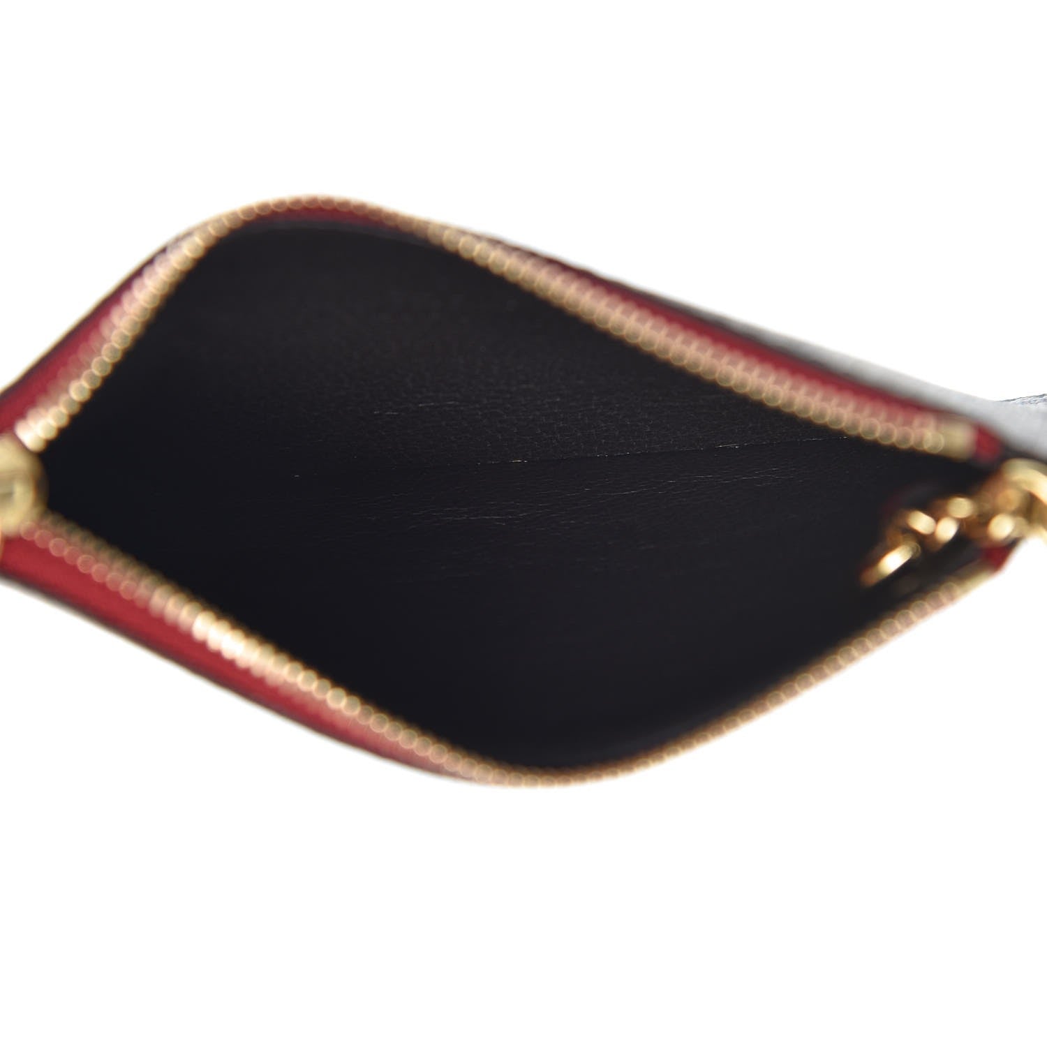 Gucci GG Supreme Monogram Tian Key Case Beige Multicolor Red 5 of 7