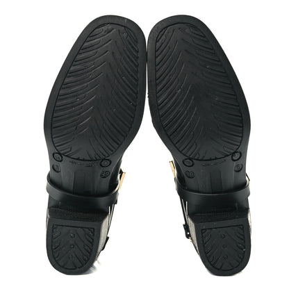 Jimmy Choo PVC Rubber Cheshire Rain Boots 39 Black 7 of 10