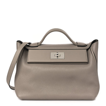 Hermes Evercolor Swift 24/24 29 Beige De Weimar Etoupe 1 of 10