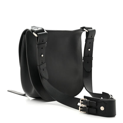 Versace Calfskin Small Biker Chain Satchel Black 3 of 9