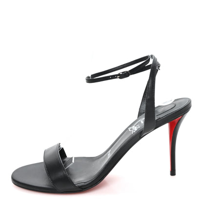Christian Louboutin Nappa Miss Z 80 Strappy Sandals Pumps 40 Black 1 of 8