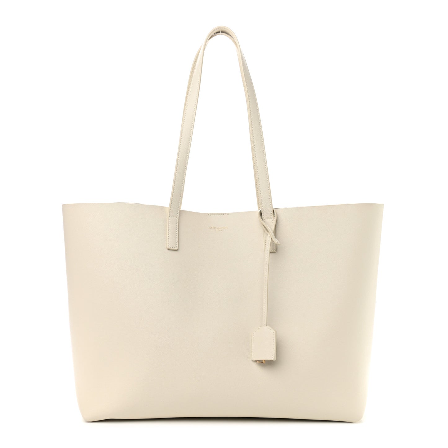 Calfskin Large Shopping Tote Porcellana