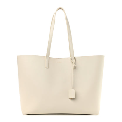 Saint Laurent Calfskin Large Shopping Tote Porcellana 3 of 12