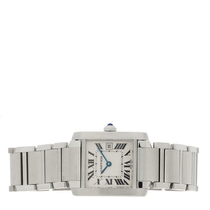 Cartier Stainless Steel 25mm Tank Francaise Quartz Watch 2 of 4