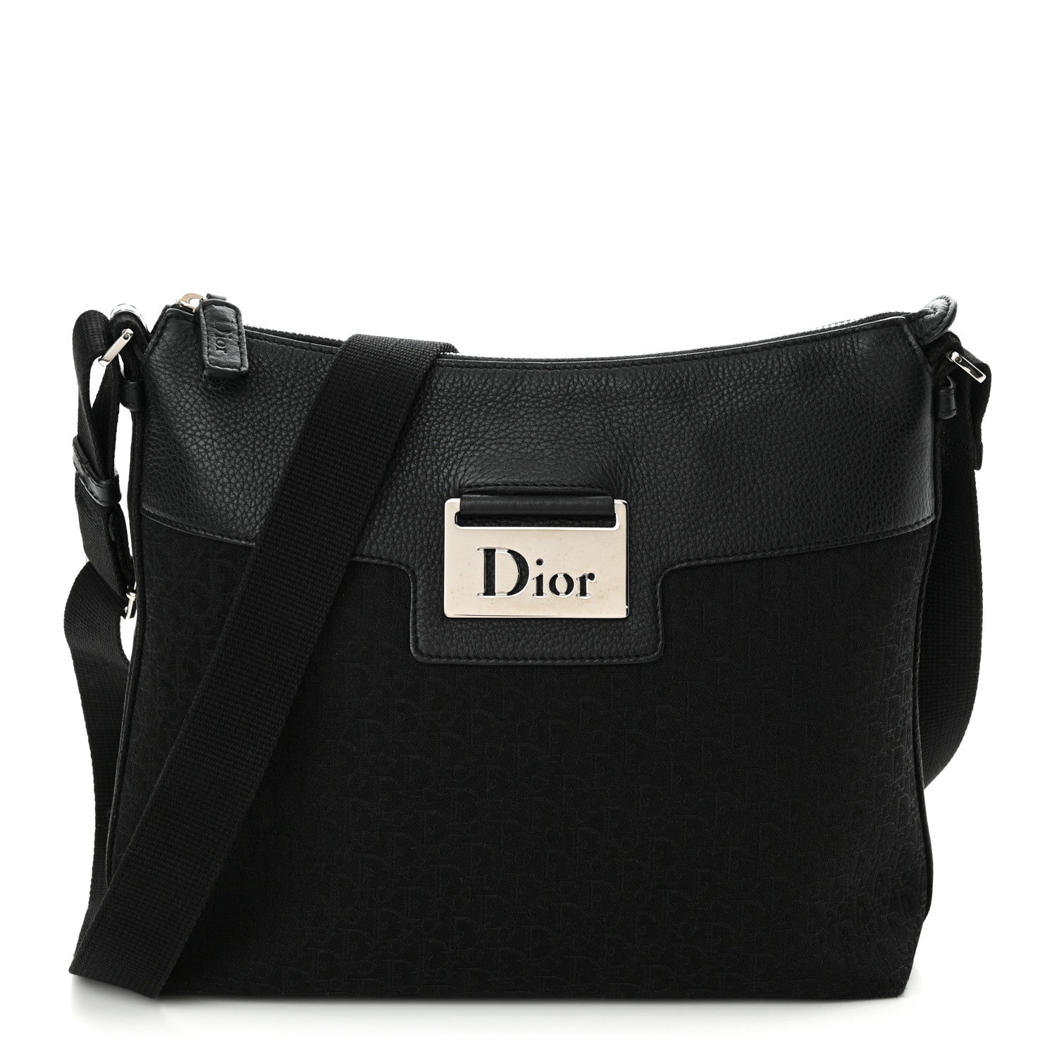 Christian Dior Monogram Street Chic Messenger Black 1 of 12