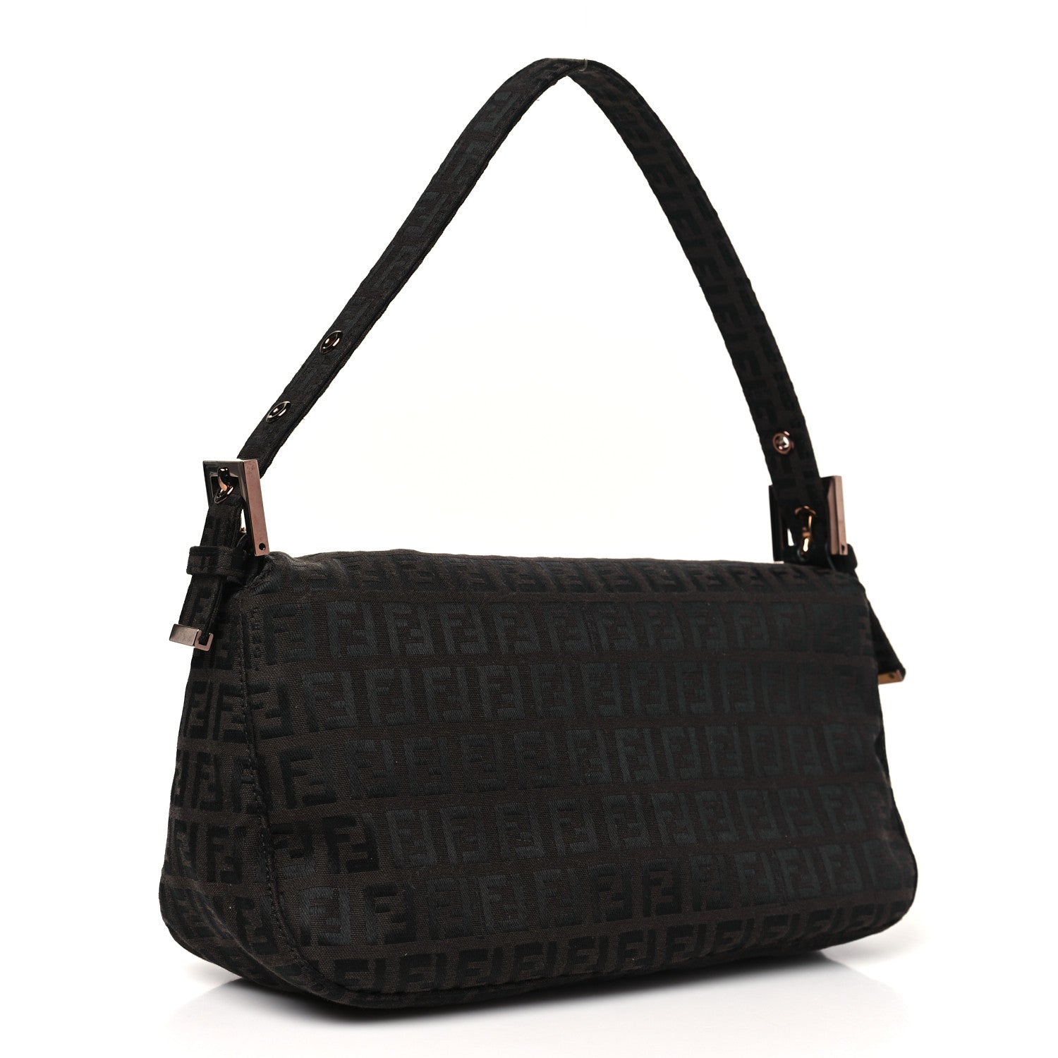 Fendi Zucchino Baguette Brown 3 of 9