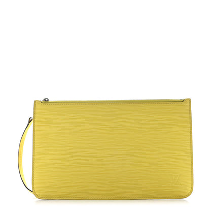 Louis Vuitton Epi Neverfull Pochette MM GM Pistache 1 of 10