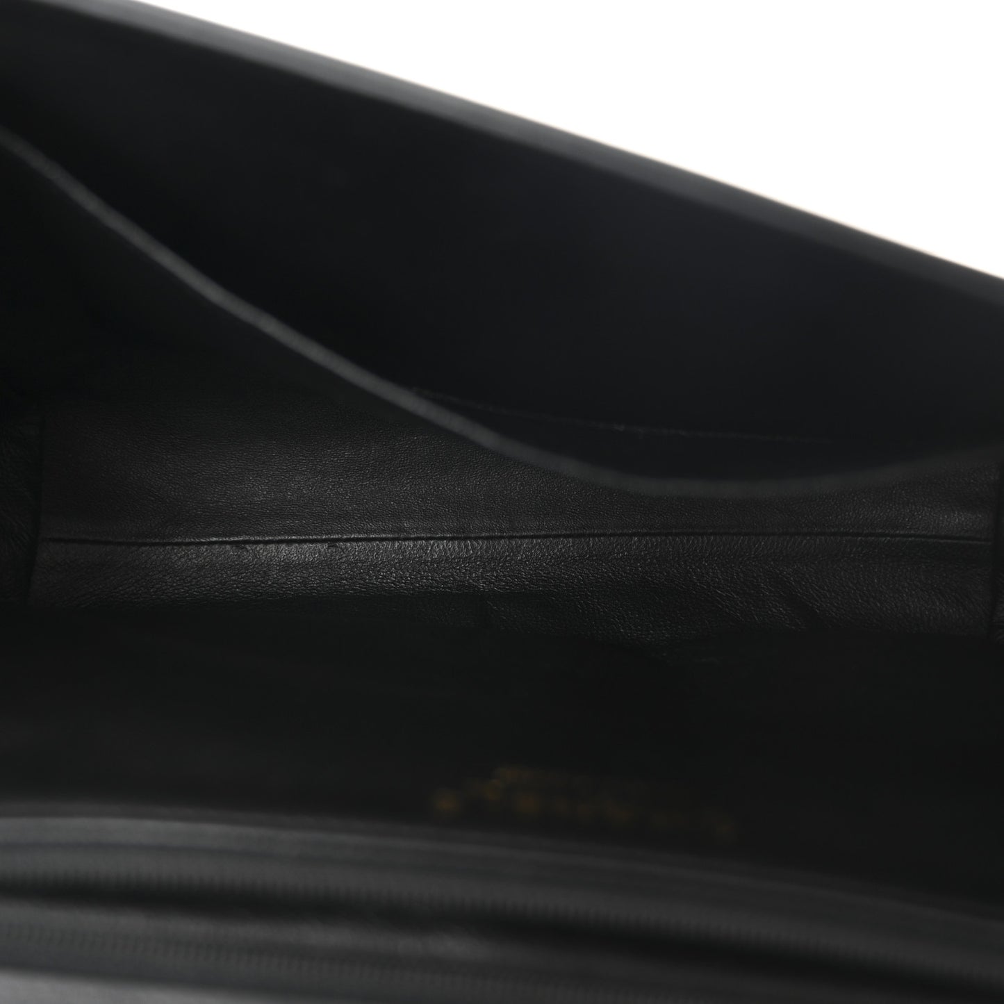 Calfskin Quilted Chevron In The City Bag Black