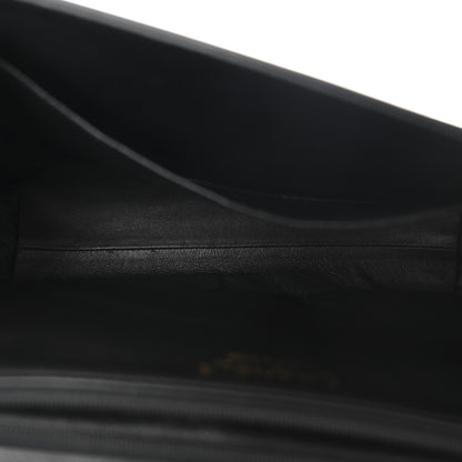 Chanel Calfskin Quilted Chevron In The City Bag Black 5 of 11