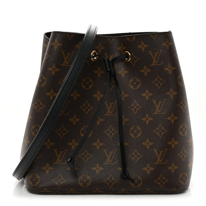 Louis Vuitton Monogram Neonoe MM Black 1 of 15