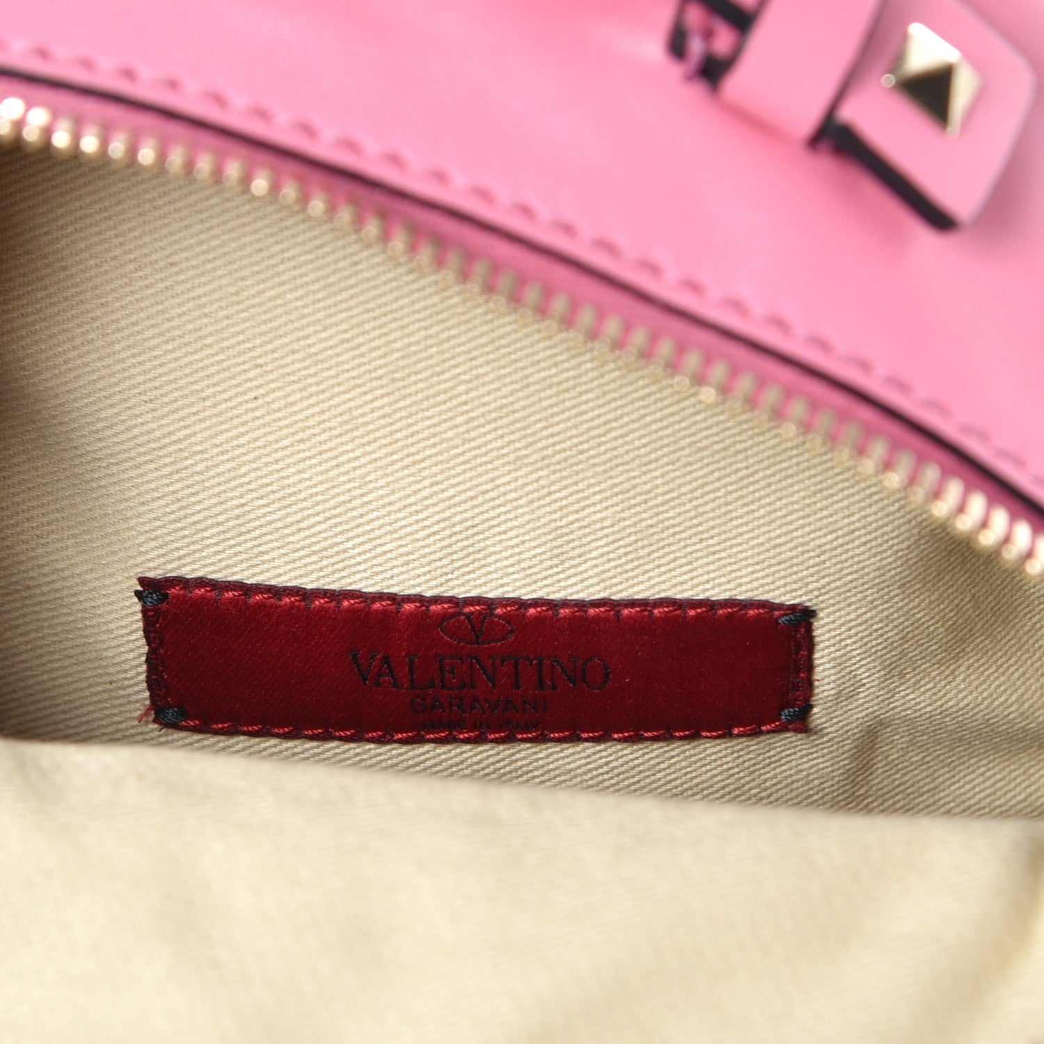 Valentino Garavani Calfskin Mini Rockstud All Over Backpack Ninphea 6 of 8
