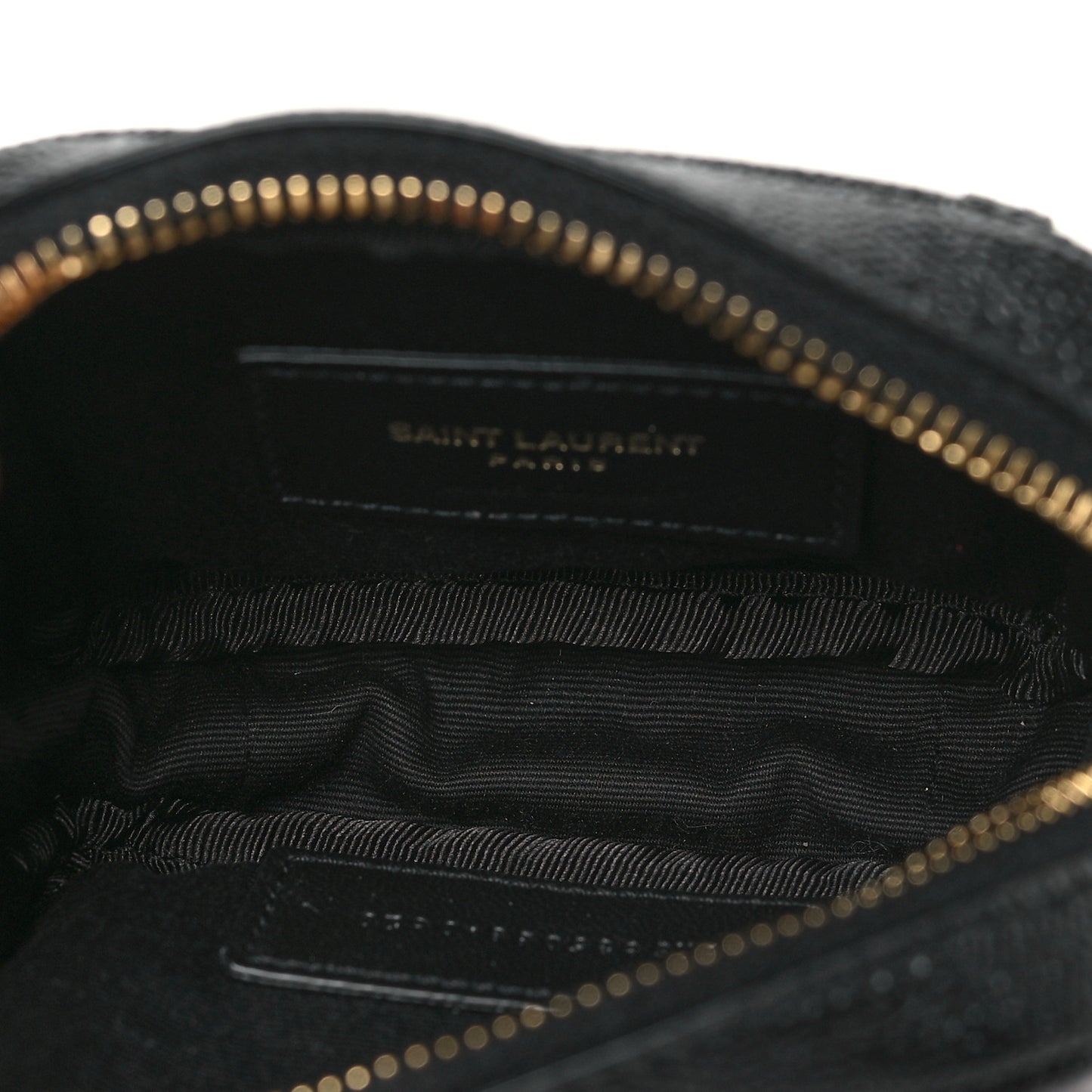 Grain De Poudre Matelasse Monogram Baby Lou Camera Bag Black