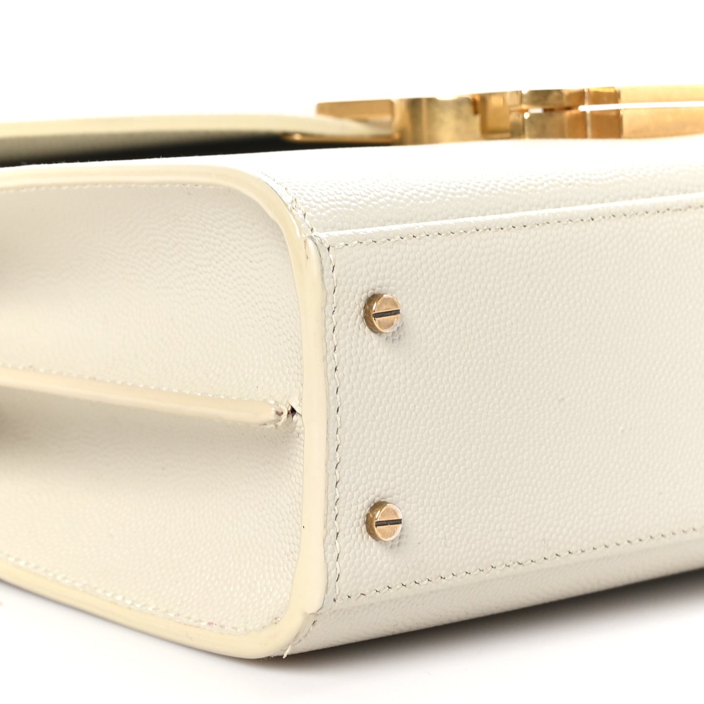 Grain de Poudre Mini Classic Monogram Cassandra Top Handle Vintage White