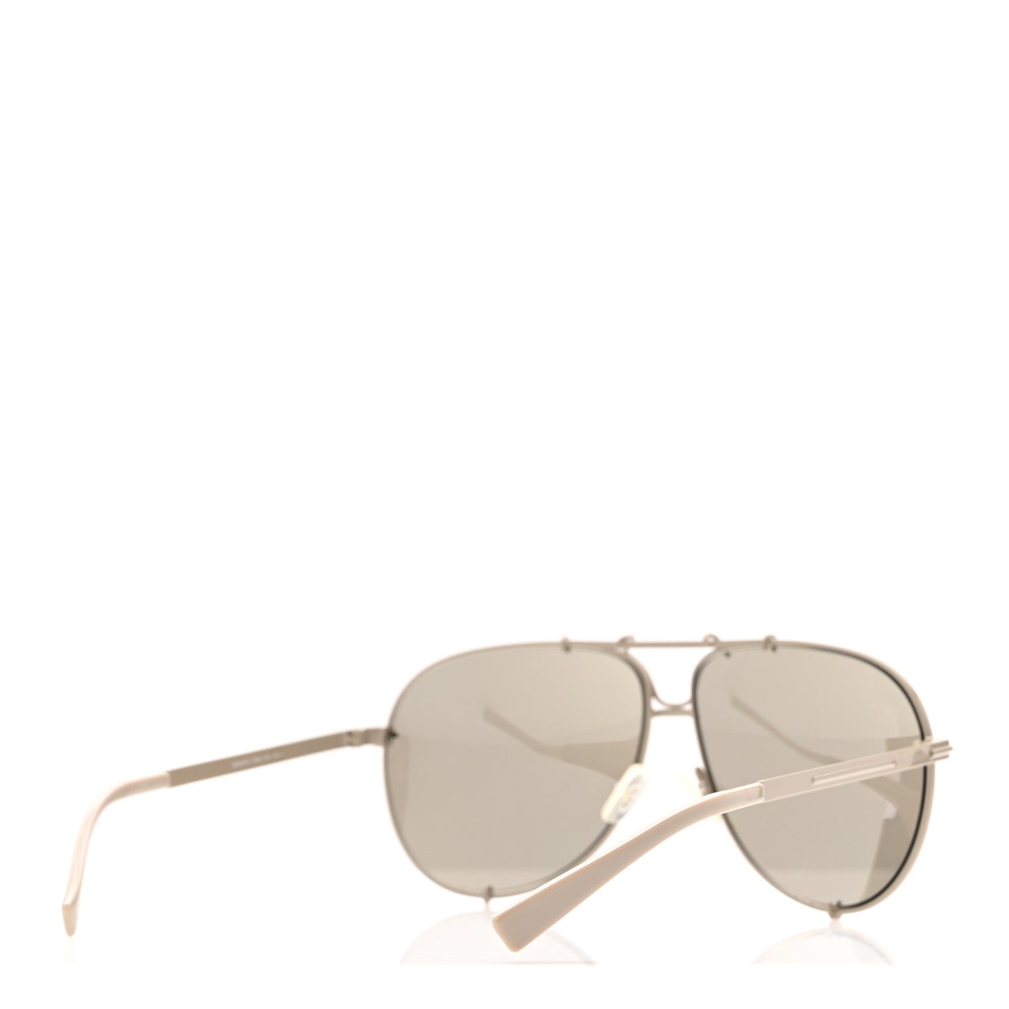 Homme Mens Aviator Sunglasses 5T2SS Light Grey