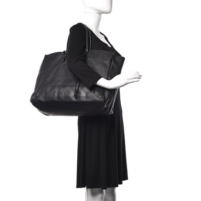 Balenciaga Supple Calfskin Papier A4 Tote Black 2 of 11