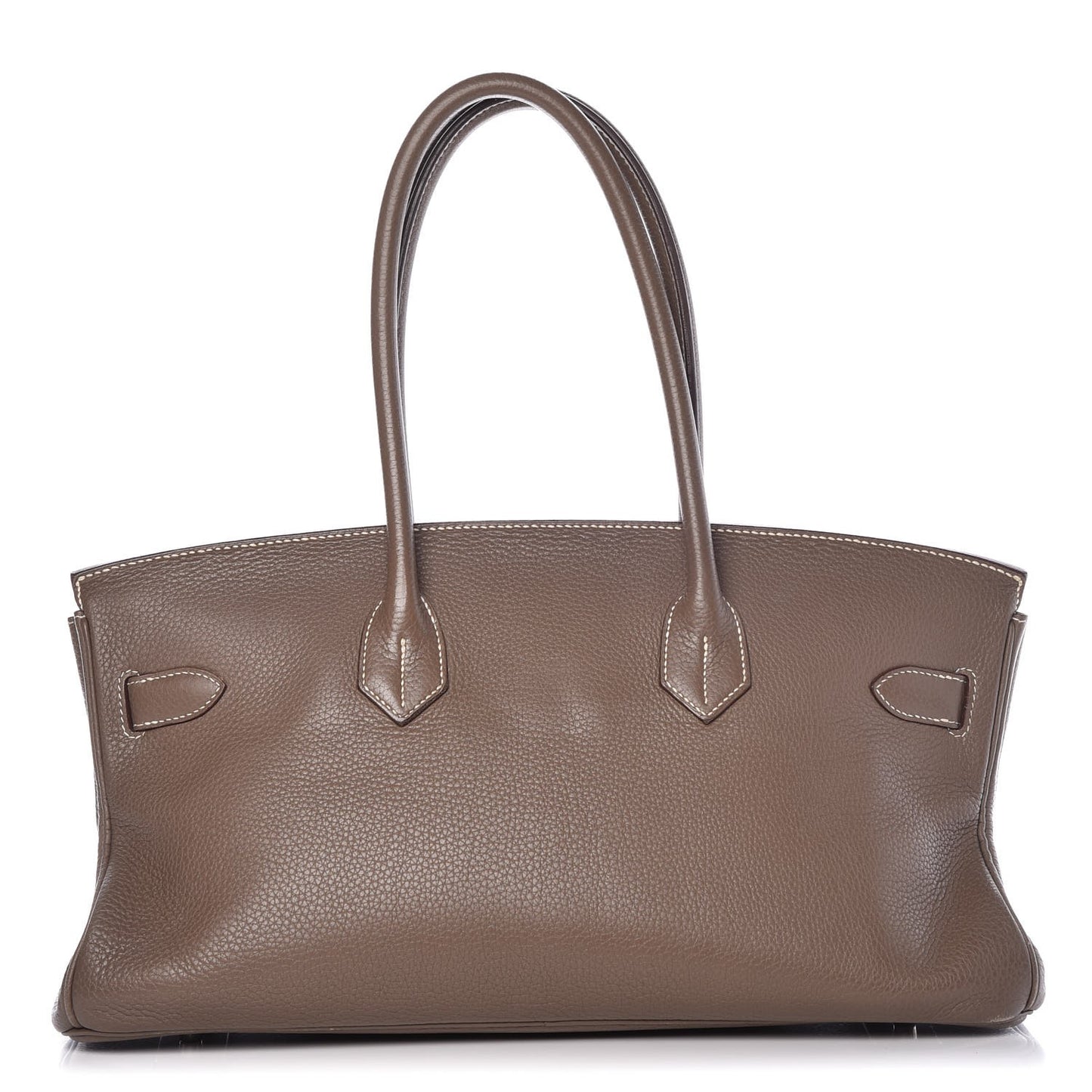 Taurillon Clemence JPG Shoulder Birkin II 42 Etoupe